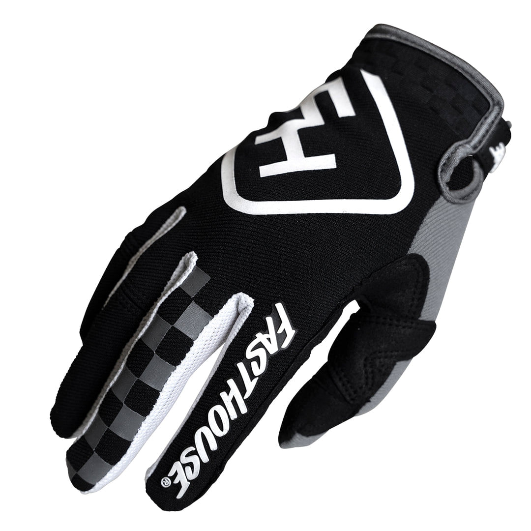 Fasthouse Guantes Niño Speed style Brute Negro/Blanco