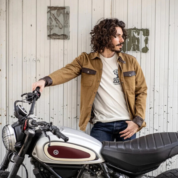Holyfreedom CHAQUETA  FULL SUMMER HOLYFREEDOM COYOTE TAN