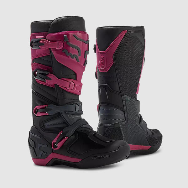 Fox Botas Moto Mujer Comp Morado Fox