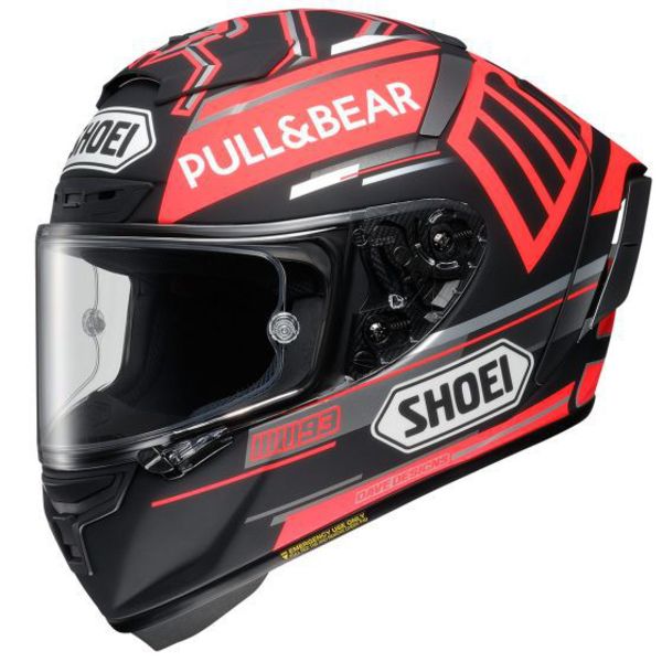 SHOEI X-SPIRIT III Marquez Black Concept