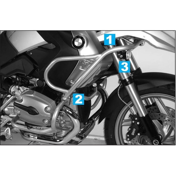 Hepco & Becker Protector de estanque R1200GS--->2012