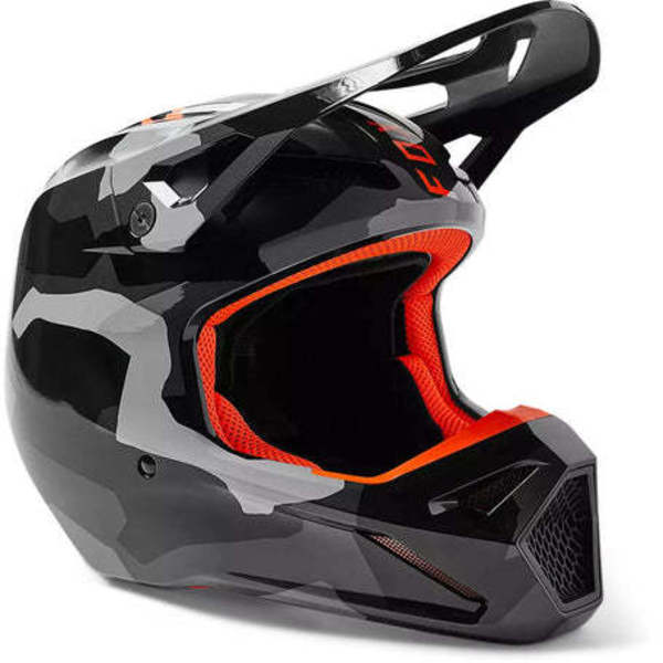 Fox Casco Moto V1 Bnkr Camo Negro