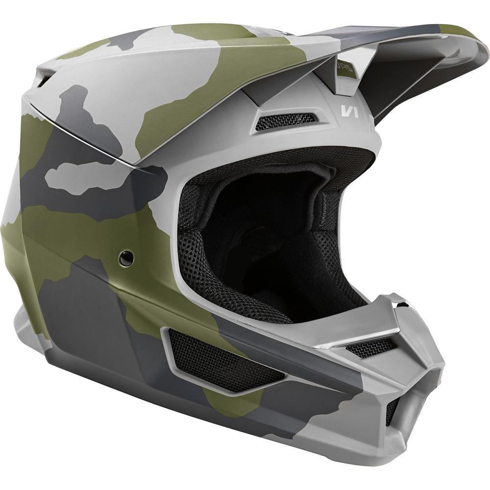 Fox Casco Moto Niño V1 Przm Camo Fox-