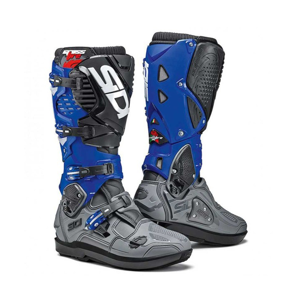 SIDI BOTA CROSSFIRE 3 W SRS GRIS/AZUL/NEGRO