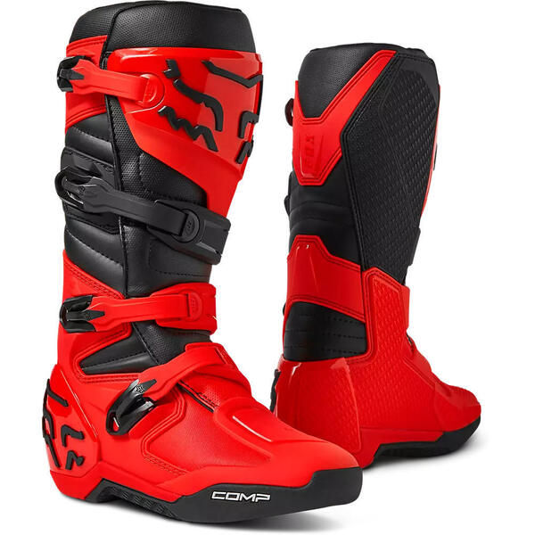 Fox Botas Moto Comp Rojo Fox