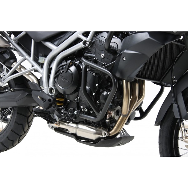 Hepco & Becker Protector de motor negra Triumph Tiger 800 / XC (2010-2014)
