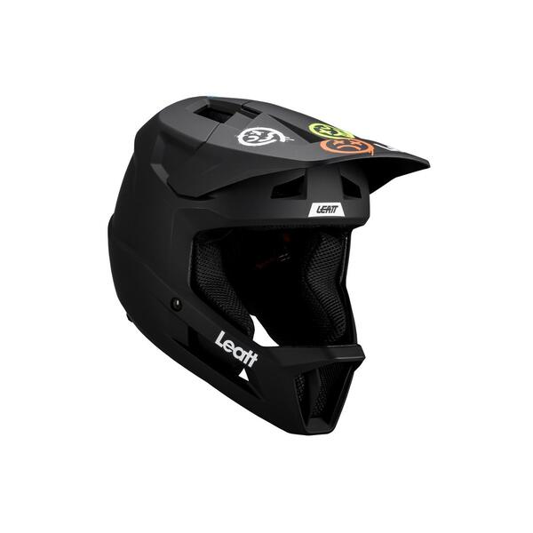 Casco Leatt MTB Infantil JR Gravity 1.0 V25 Negro XS 53-54cm