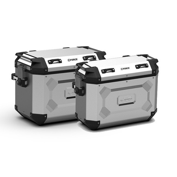 Kappa Pack Maletas Laterales K'Force 48 Lt Izq / 37 Lt Der - Alum