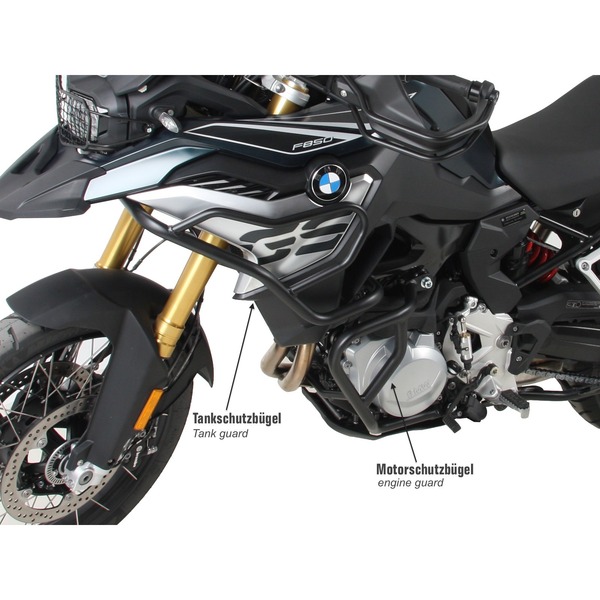 Hepco & Becker Protector de motor BMW F 750/850 GS (2018-) NEGRO
