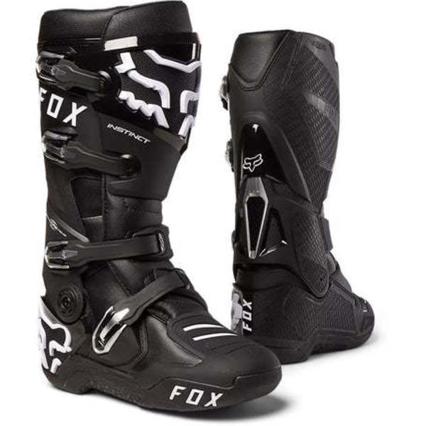 Fox Botas Moto Instinct Negro