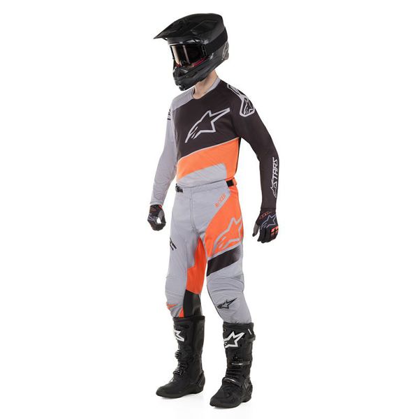 Alpinestars Conjunto Racer Supermatic 2019 Gris