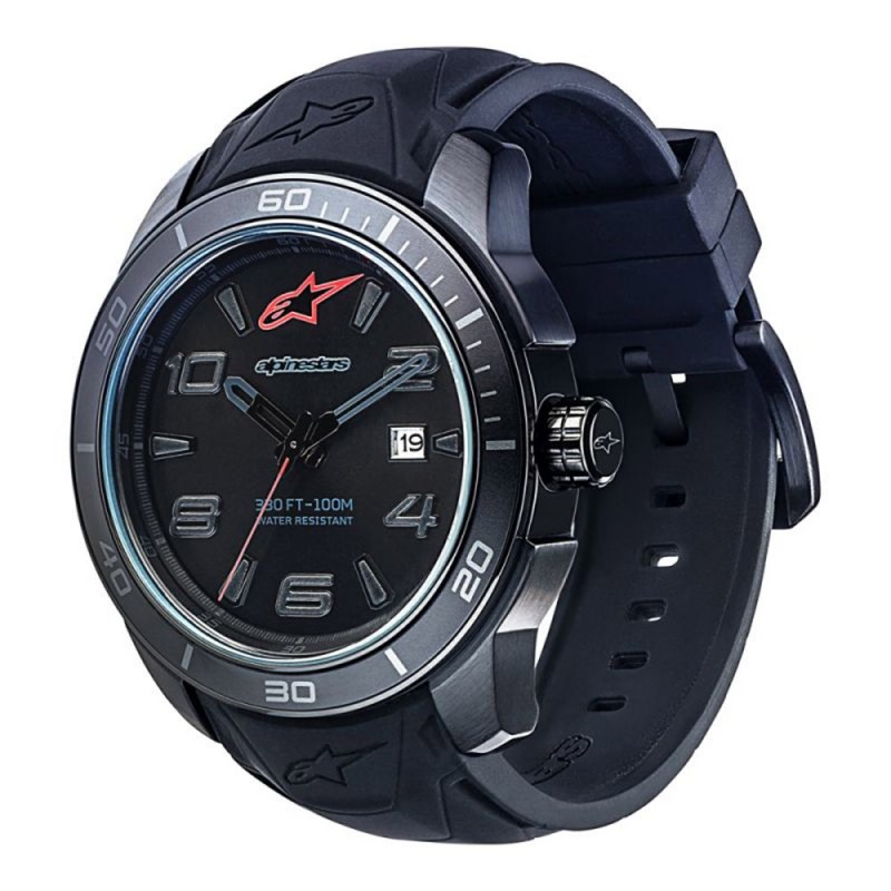 Alpinestars Tech Watch 3Hands Negro (Correa de silicon)