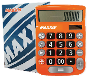 Maxxis Calculadora Maxxis 12 dígitos