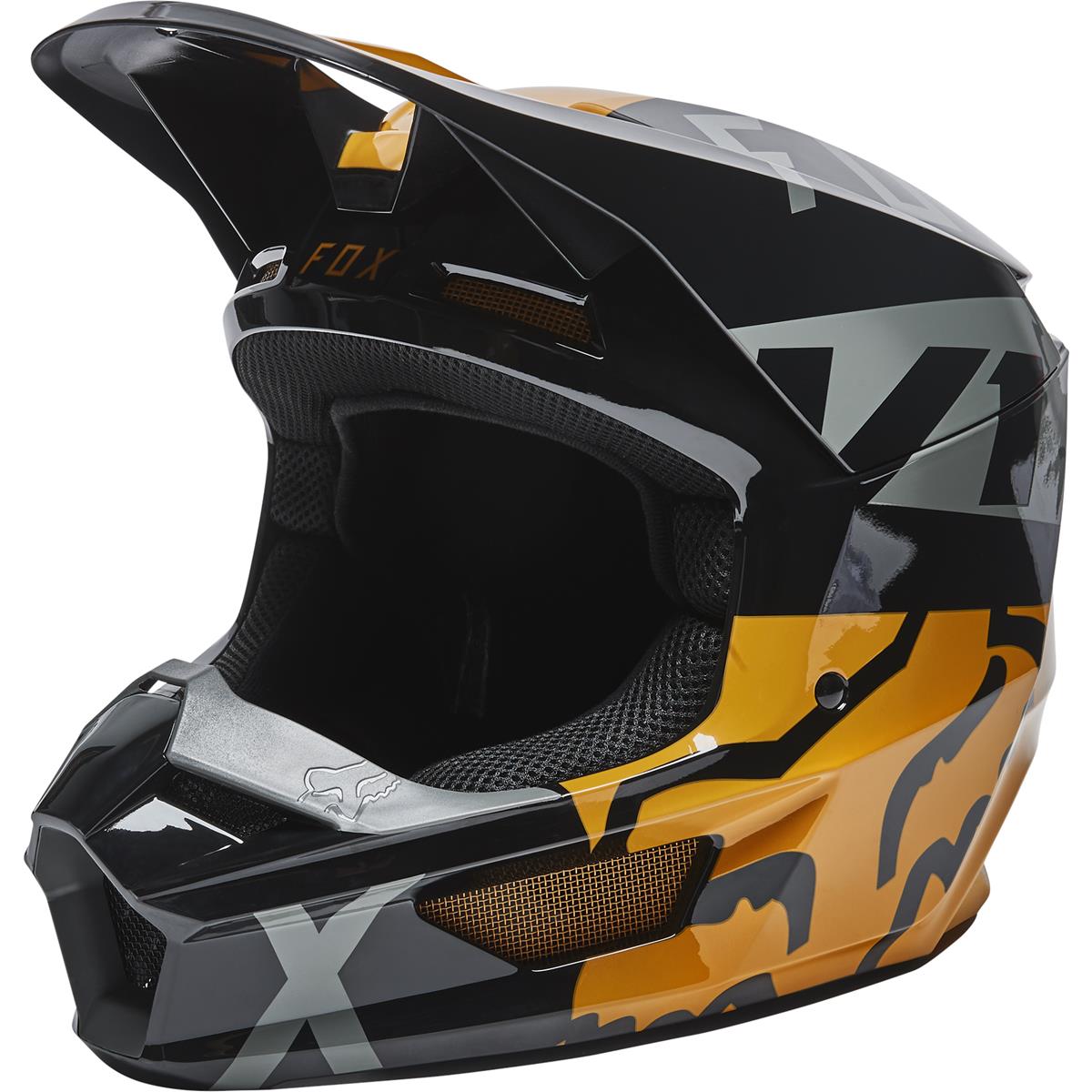 Fox Casco Moto V1 Skew