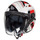 C5 Blanco/Rojo/Negro Matte