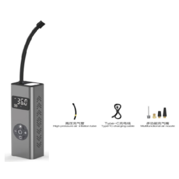 Taurus Compresor de aire digital 1800 mAh