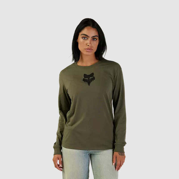 Fox Polera Lifestyle Mujer Fox Head Manga Larga Fox