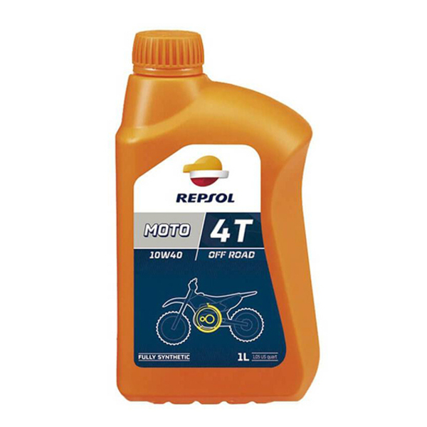 REPSOL MOTO OFF ROAD 4T 10W40  FULL SYNT 1lt