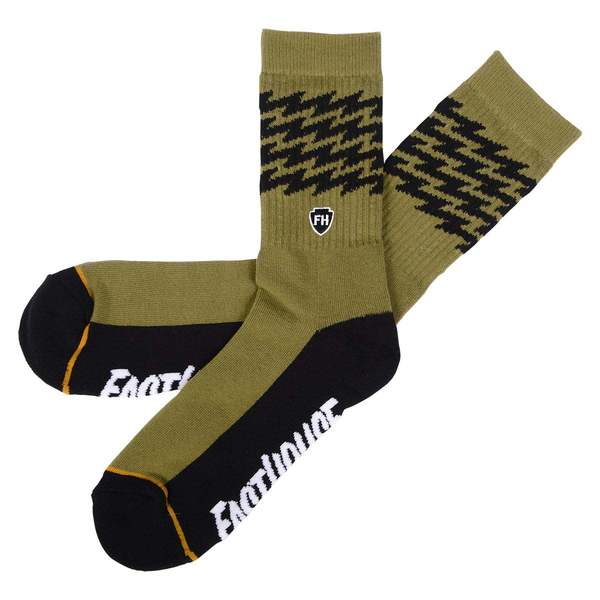 Fasthouse Calcetines Fasthouse VOLTAGE HEATHER Oliva OS