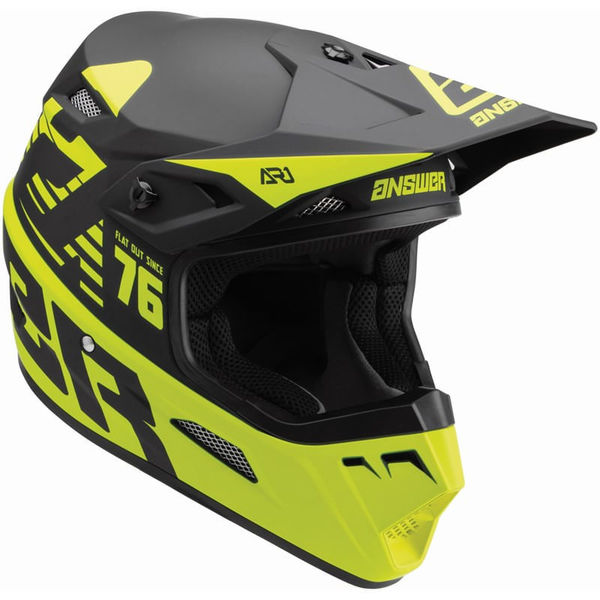 Answer Casco AR1 Bold Hyper Acid/Black