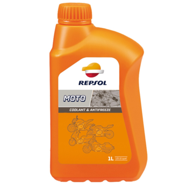 REPSOL MOTO COOLANT Y ANTIFREEZE 1lt