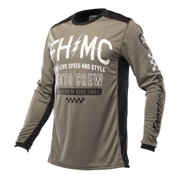 Fasthouse Jersey GrindHouse Cypher Moss/Gray