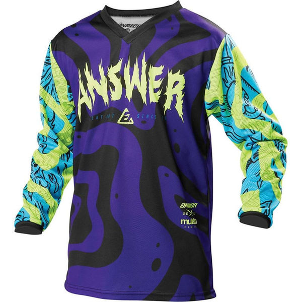 Answer Jersey Answer Arkon Hypno Le By Muteon Hyper Acid Celeste Dark Purp