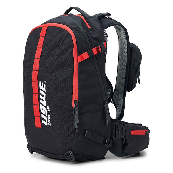 Mochila Core 16 Negro/ Rojo
