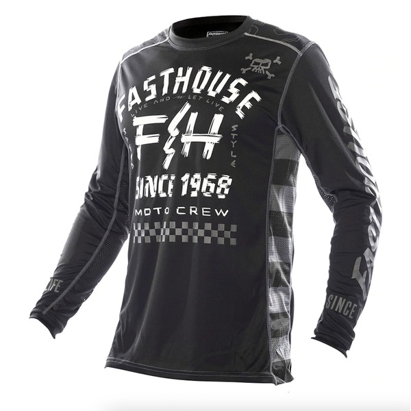 Fasthouse Jerseyx Off-Roadoto Negro/Blanco