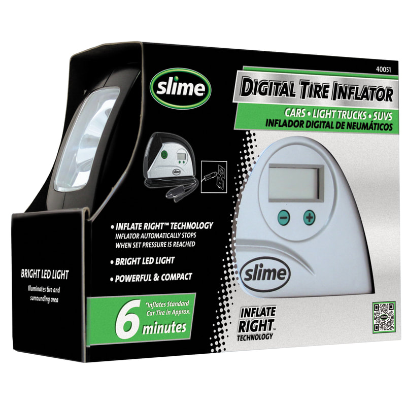 Slime Compresor Slime Digital 12v