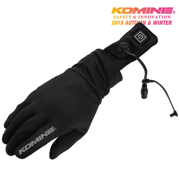 Komine EK-204 guantes primera capa calefaccionados