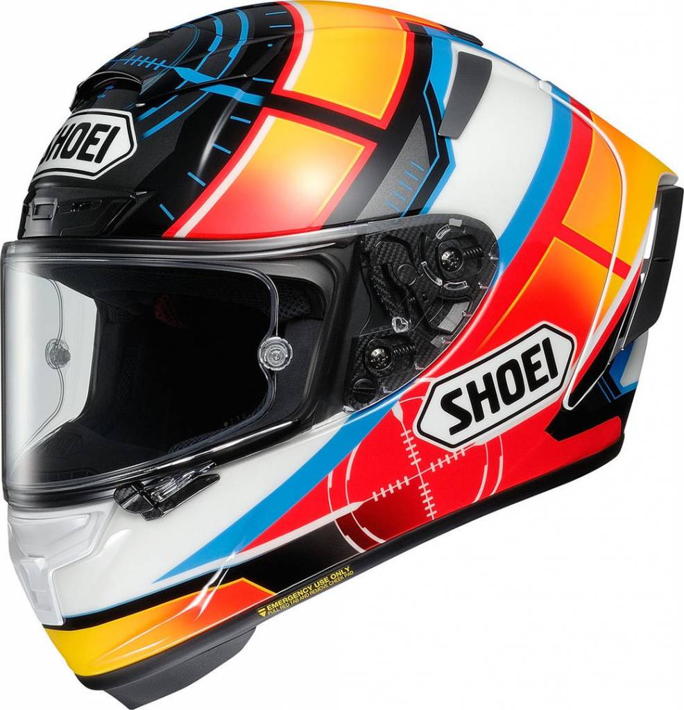 SHOEI X-SPIRIT 3 DE ANGELIS