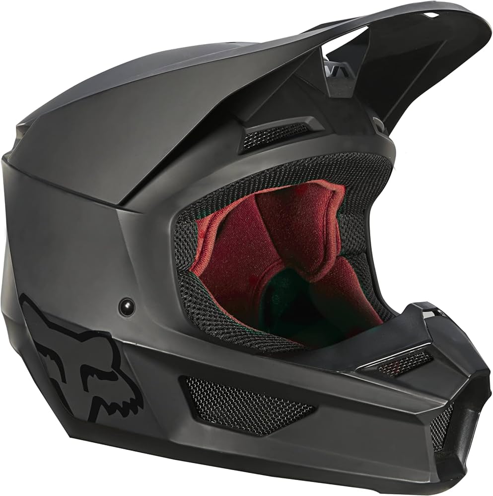 Fox Casco Moto V1 Matte Black Negro