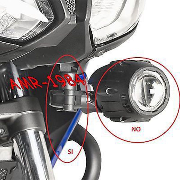 Givi KIT FIJACION GIVI FOCOS S310, S321 o S322 NC 750X