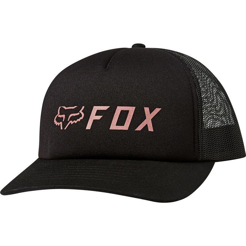 Fox Gorro Lifestyle Mujer Trucker Apex Negro/Rosado Fox