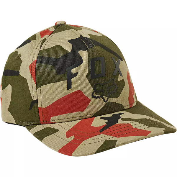 Gorro Jockey Lifestyle Niño BNKR Camo Verde Fox