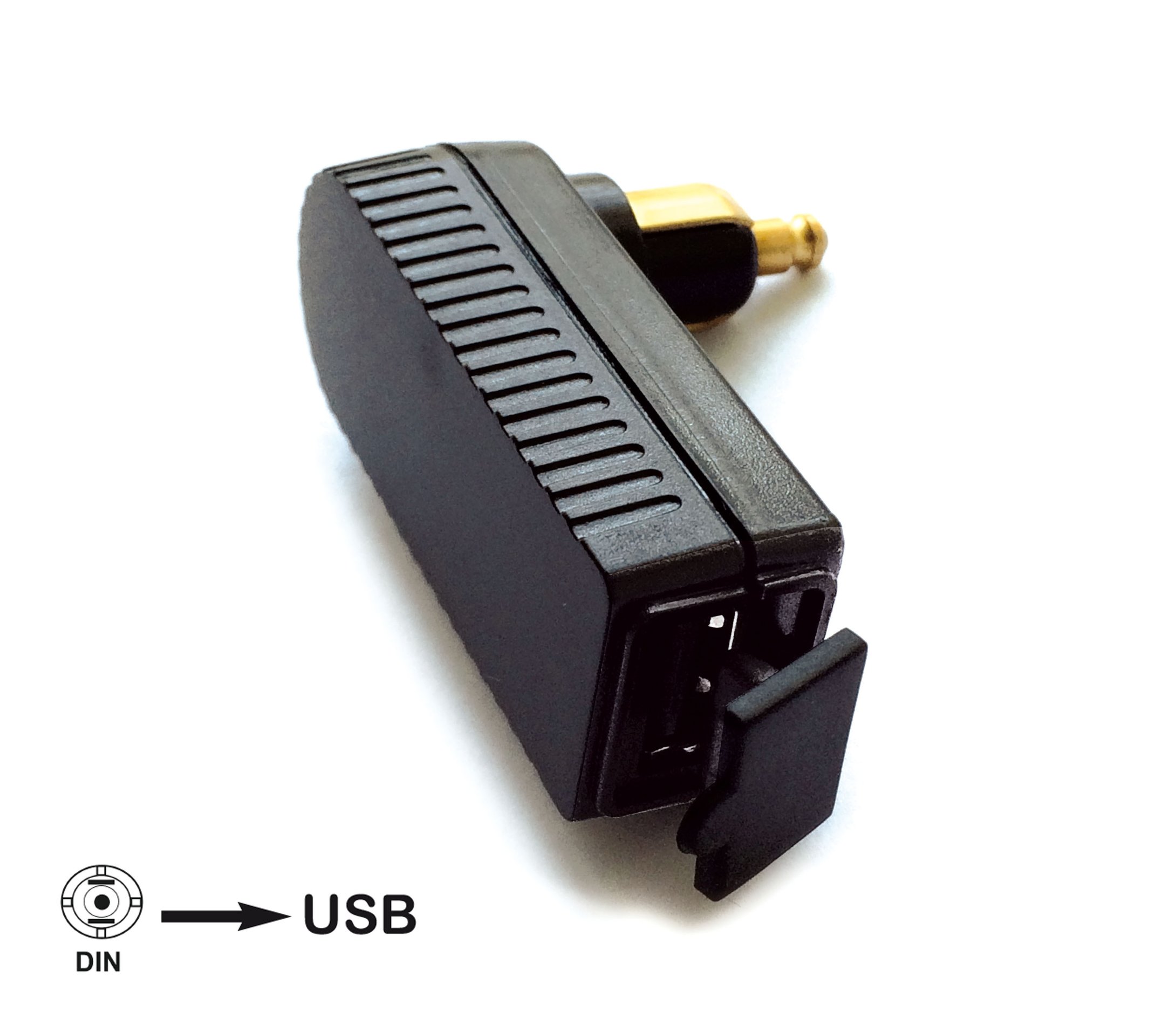 BAAS Adaptador DIN USB ángulo recto