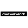Ride Concepts STICKER RIDE CONCEPTS - DIE CUT BLACK/WHITE