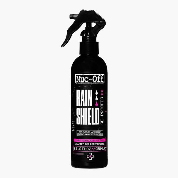 Muc-Off Protector para lluvia en Spray - Rain Shield Re-Proofer