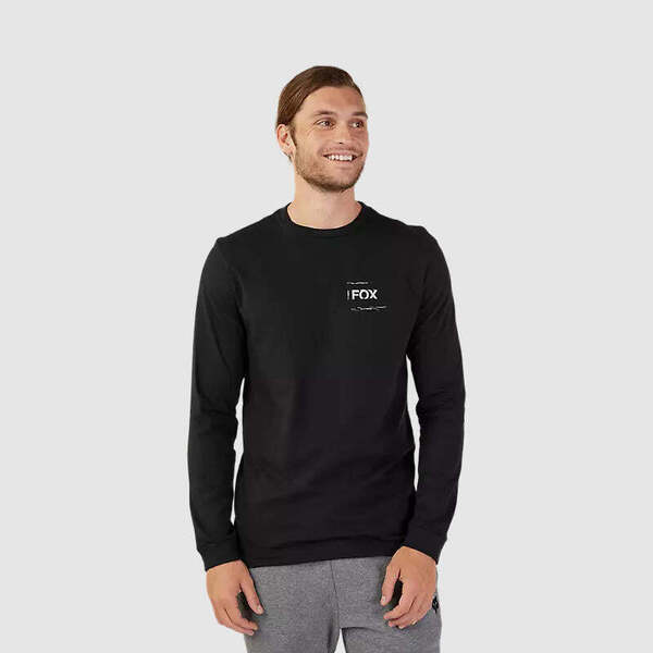 Fox Polera Lifestyle Invent Tomorrow Premium Manga Larga Negro Fox