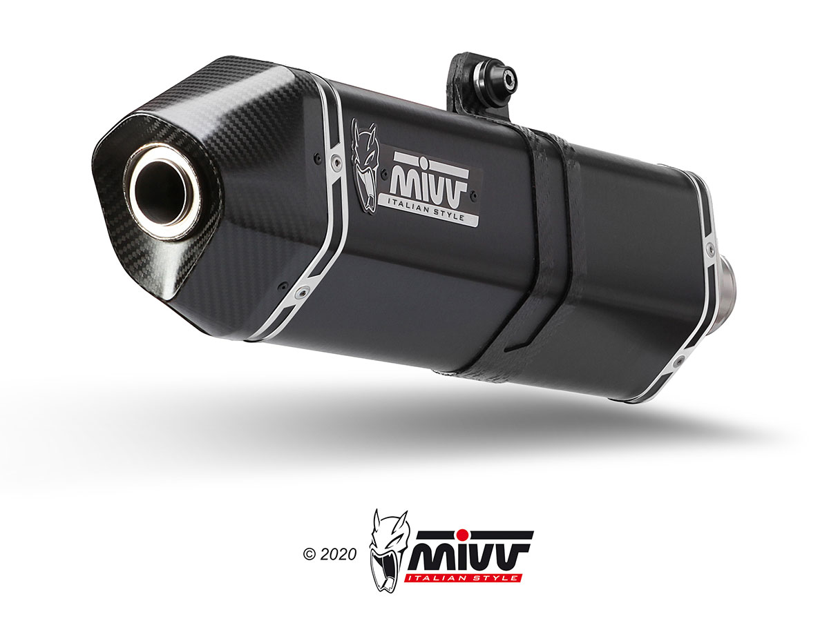 MIVV  MIVV - TIGER 900 GT/PRO - RALLY/PRO (SLIP-ON ACERO INOX)