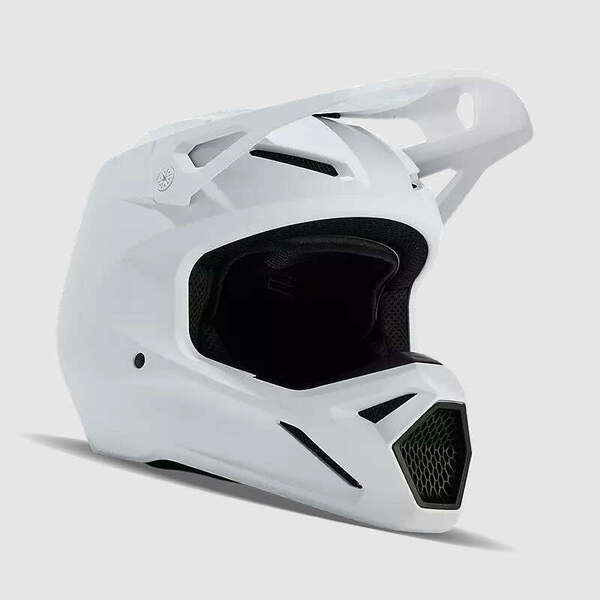 Fox Casco Moto V1 Solid Blanco Fox