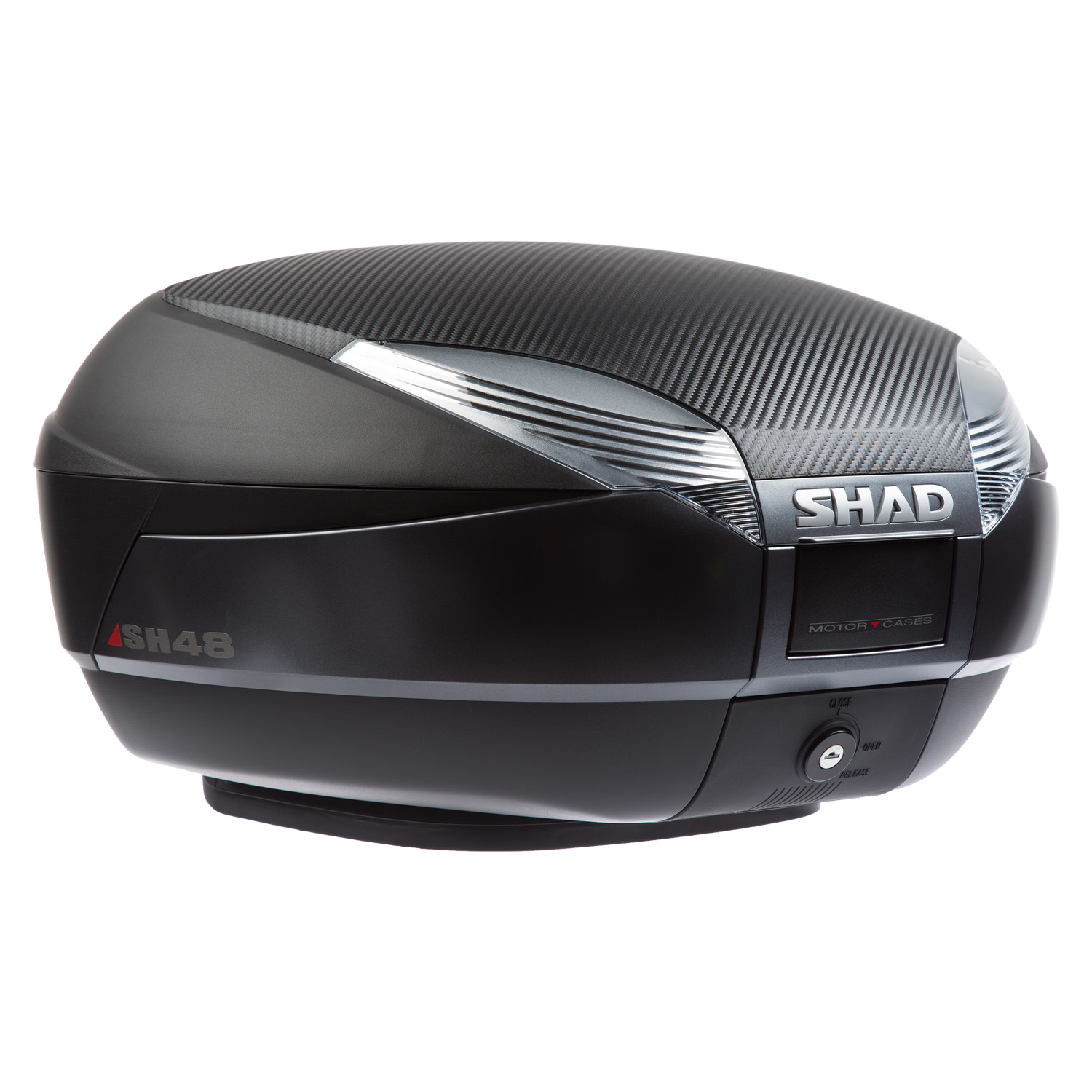 Shad Topcase SH48-CB con Respaldo Carbono/Black - 2da Selección