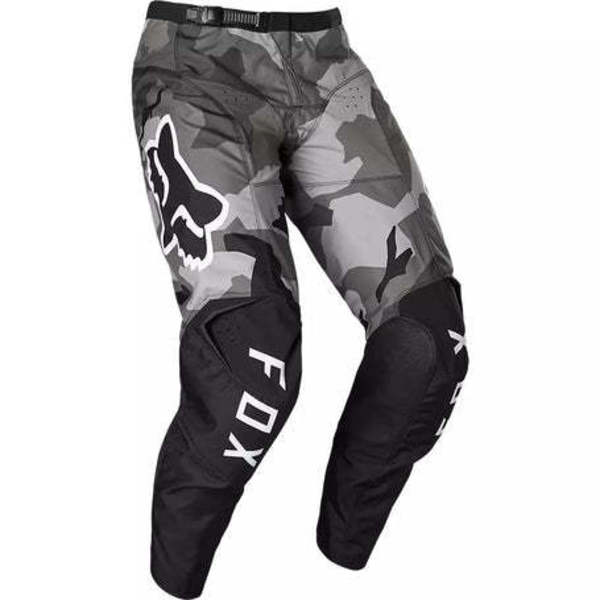 Fox Pantalon Moto 180 BNKR Camo Negro