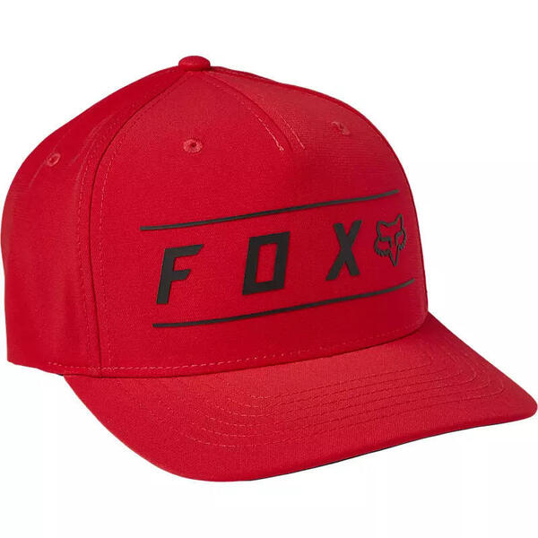 Gorro Jockey Lifestyle Pinnacle Flexfit Rojo Fox