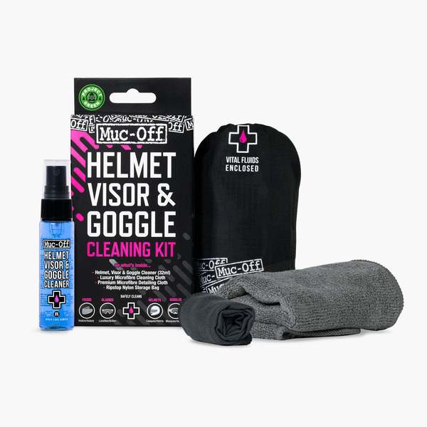 Muc-Off Kit de Limpieza de Casco y Visor V2