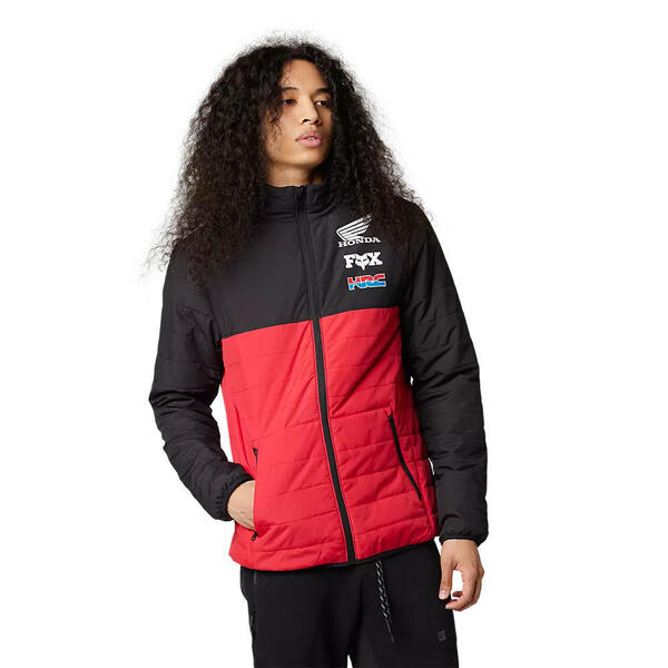 Fox Chaqueta Lifestyle Honda Howell Puffy Rojo/Negro Fox