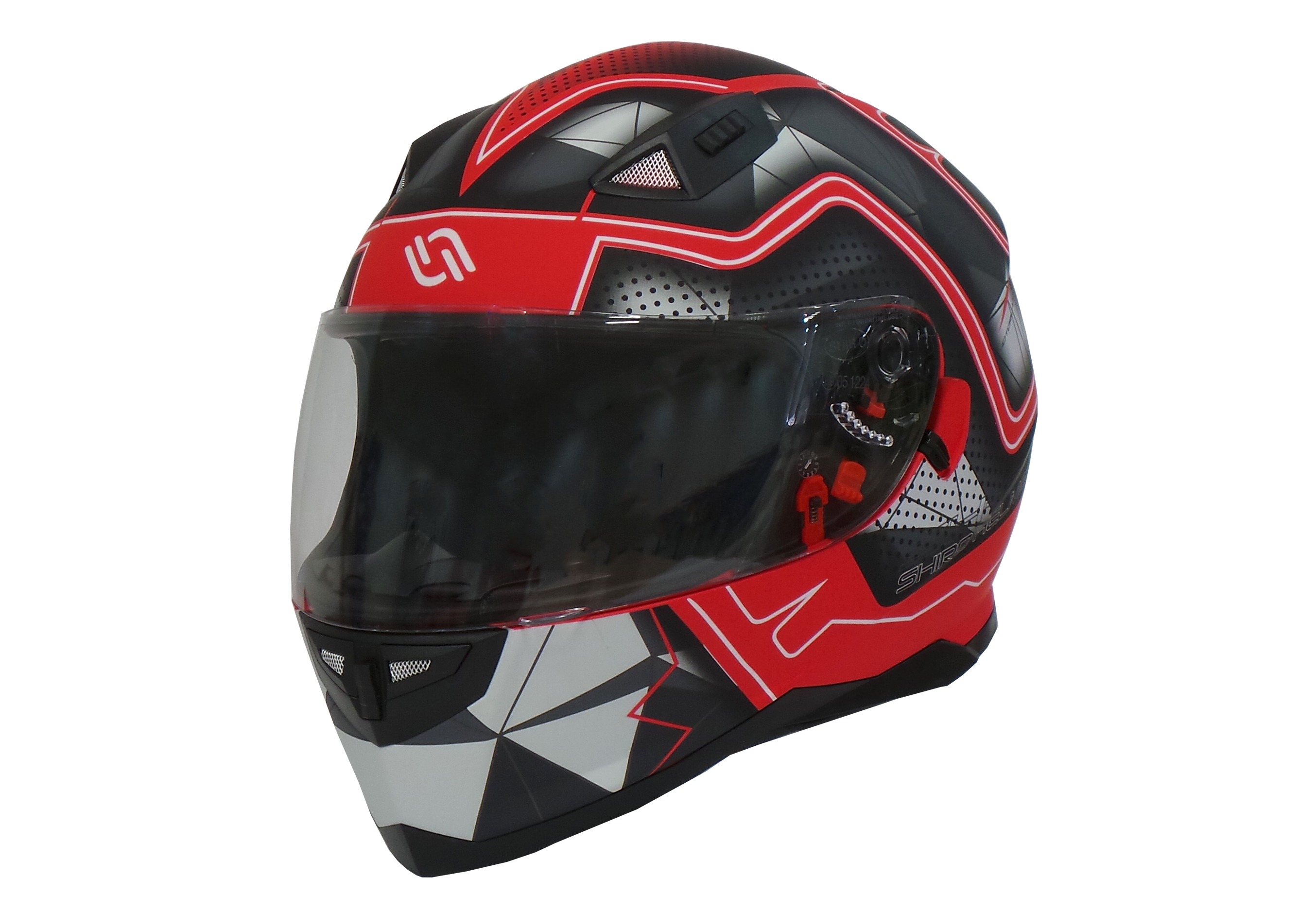 Shiro Helmets Shiro SH-881 Motorland Rojo Mate