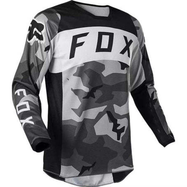 Fox Polera Moto 180 BNKR Camo Negro