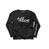 Ride Concepts POLERA UNDYING LOYALTY LONG-SLEEVE BLACK/WHITE